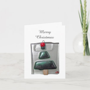 Glass Ornament Tree Card