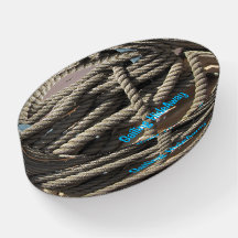 Glass Paperweight Sailing HideAway Sailboat
