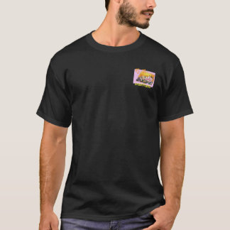 Glass Peony T-shirt with Japanese KANJI ~芍薬~