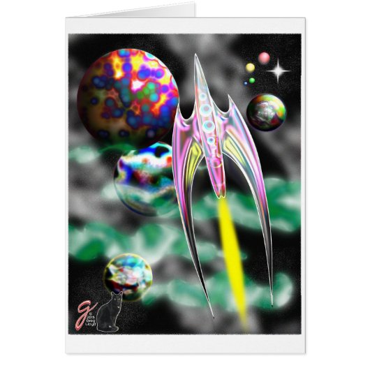Glass Rocket Cards (Front)