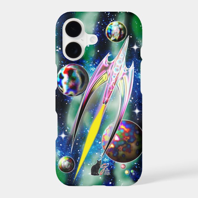 Glass Rocket Case-Mate iPhone Case (Back)