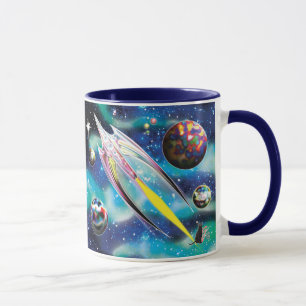 Glass Rocket Mug
