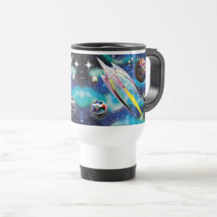 Glass Rocket Travel Mug