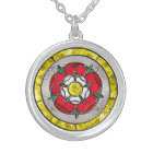 Glass Rose Necklace
