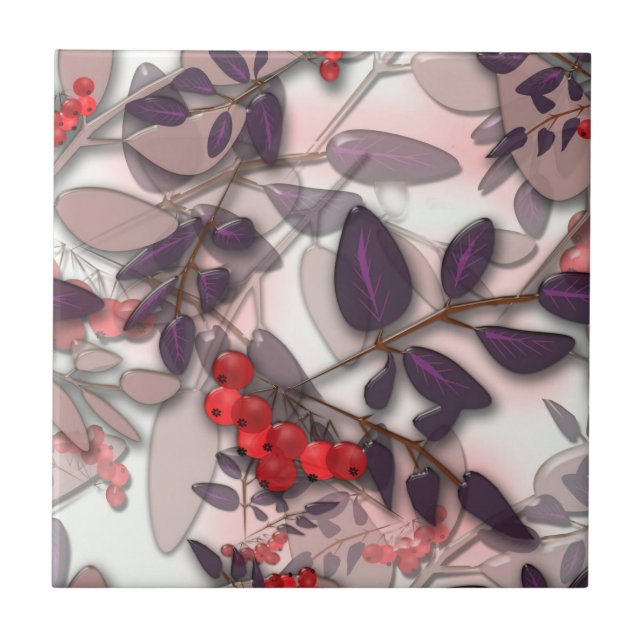 Glass, Rowan, bunch of Rowan Ceramic Tile (Front)