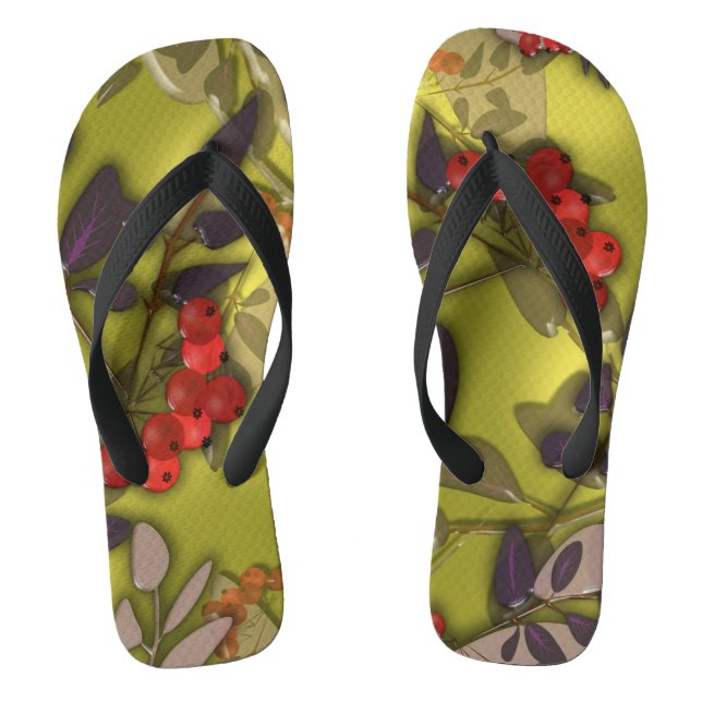 Glass, Rowan Flip Flops (Footbed)