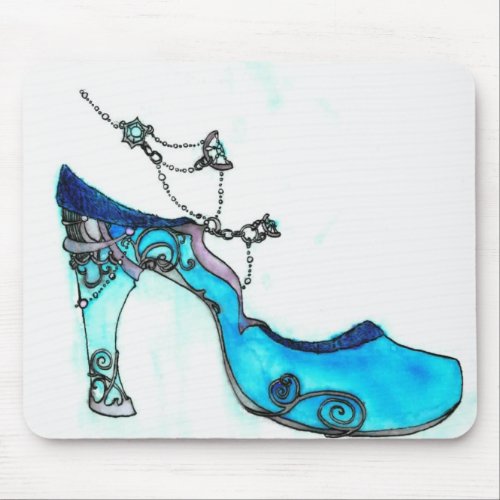 Glass Slipper Mouse Pad