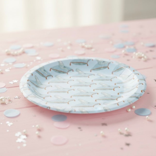Glass Slipper Paper Plates (Creator Uploaded)