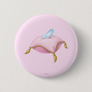 Glass Slipper Pinback Button