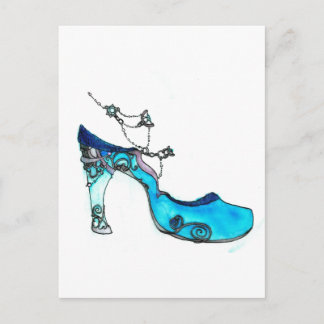 Glass Slipper Postcard