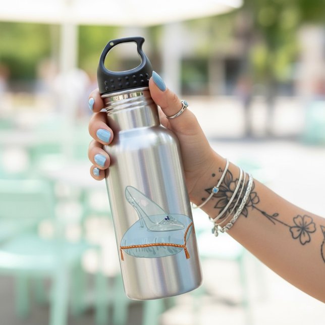 Glass Slipper Stainless Steel Water Bottle (Creator Uploaded)