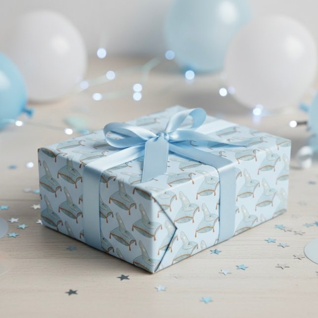 Glass Slipper Wrapping Paper (Creator Uploaded)