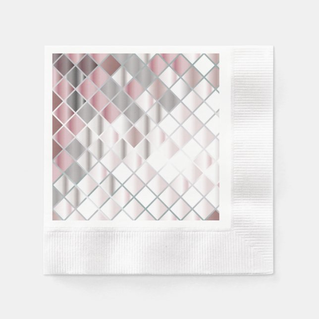 Glass Square Napkins (Front)
