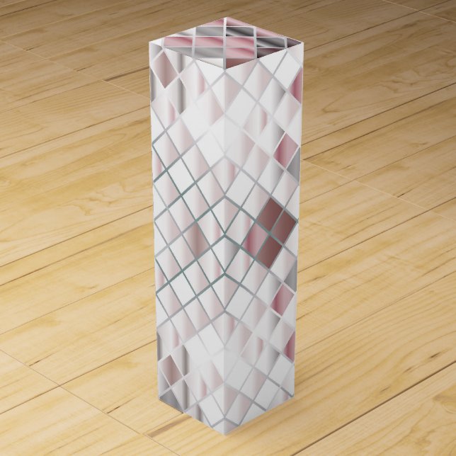 Glass Square Wine Box (Front)