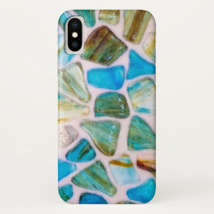 glass stone mosaic iPhone x case