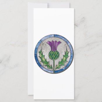Glass Thistle by inkles at Zazzle