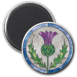 Glass Thistle Magnet at Zazzle