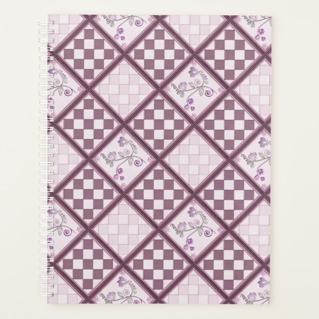 Glass tile 3D beige color Planner (Front)