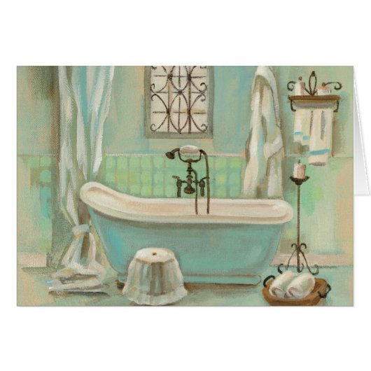 Glass Tile Bath Cards (Front Horizontal)