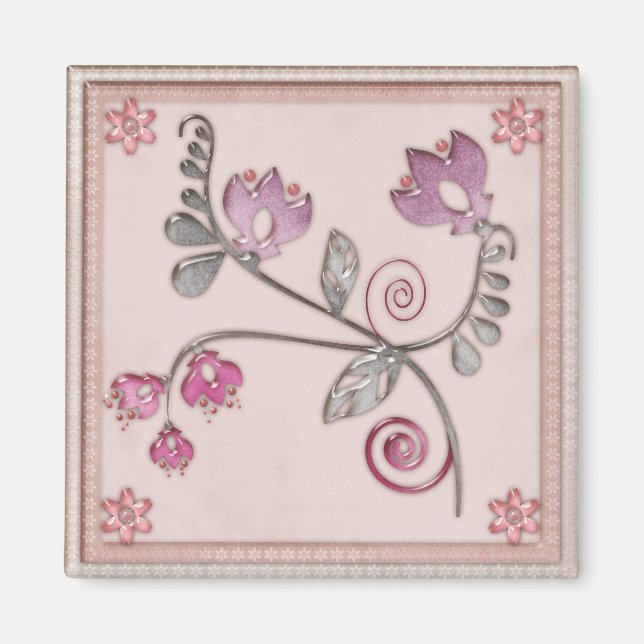 Glass tile magnet (Front)