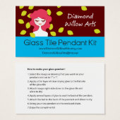 Glass Tile Pendant Kit (Front & Back)