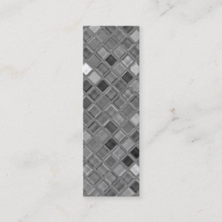 Glass Tile print Mini Bookmarks Business Card