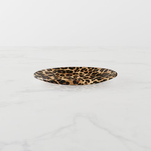 Glass Trinket Dish_Leopard Print Trinket Tray