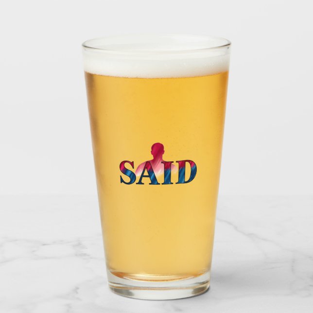 Glass Tumbler (Front Filled)