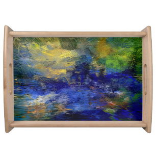 Glass Veil Awakening – Structural Reconstruction Serving Tray