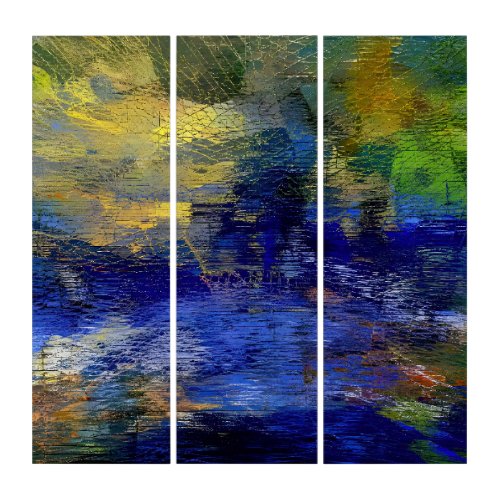 Glass Veil Awakening – Structural Reconstruction Triptych