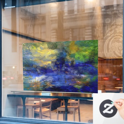 Glass Veil Awakening – Structural Reconstruction Window Cling