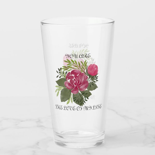 Glass Watercolor Cup (Back)