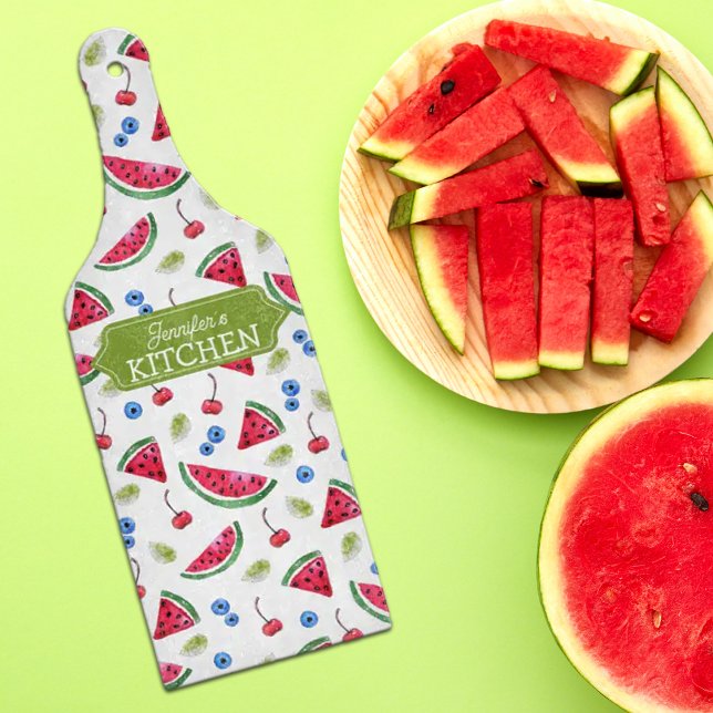 Glass Watermelon Custom Kitchen    Cutting Board (Creator Uploaded)