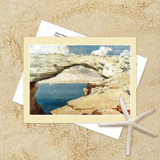Glass Windows, Bahamas Winslow Homer Postcard (Creator Uploaded)