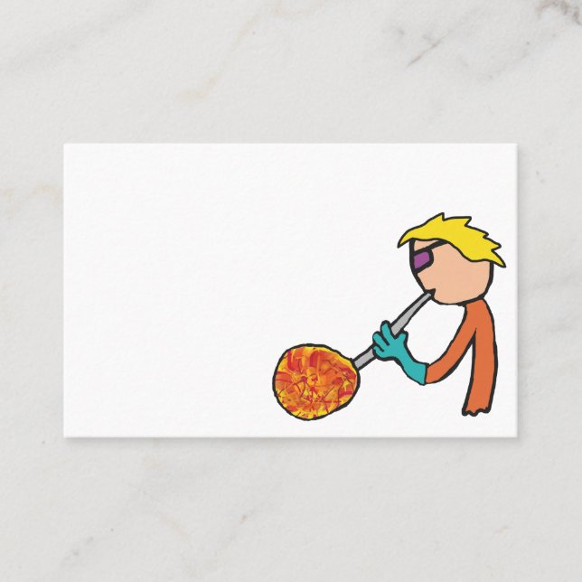 Glassblowing Business Card (Front)