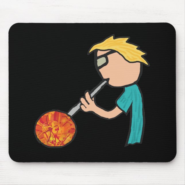 Glassblowing Mouse Pad (Front)