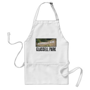 Glassellland Hollywood Sign in Glassell Park, CA Adult Apron