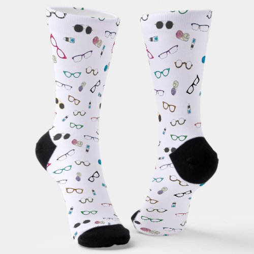 Glasses and Contact Lenses Socks