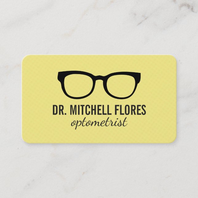 Glasses Business Card (Front)
