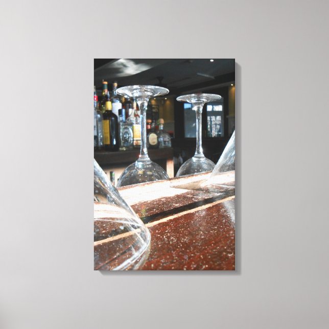 Glasses Canvas Print (Front)