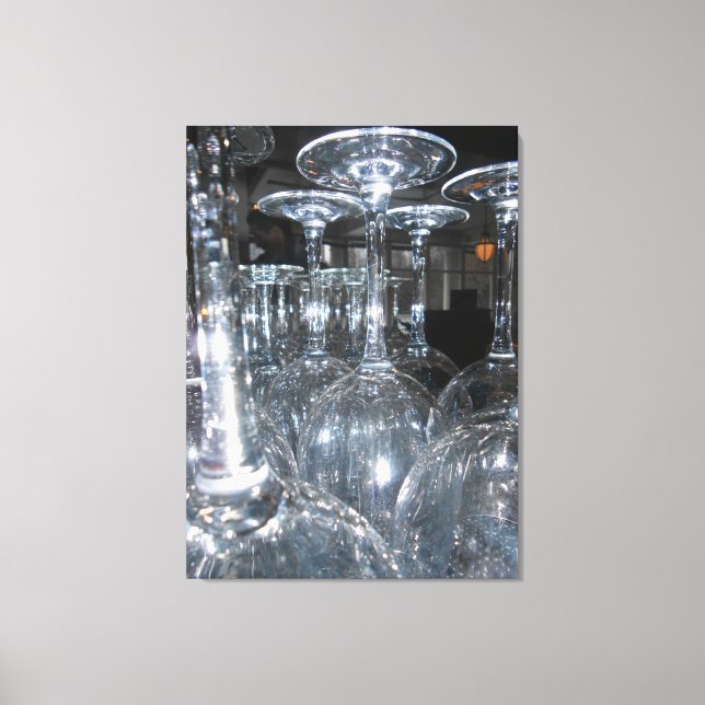 Glasses Canvas Print (Front)