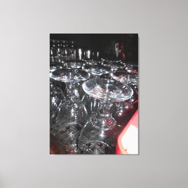 Glasses Canvas Print (Front)