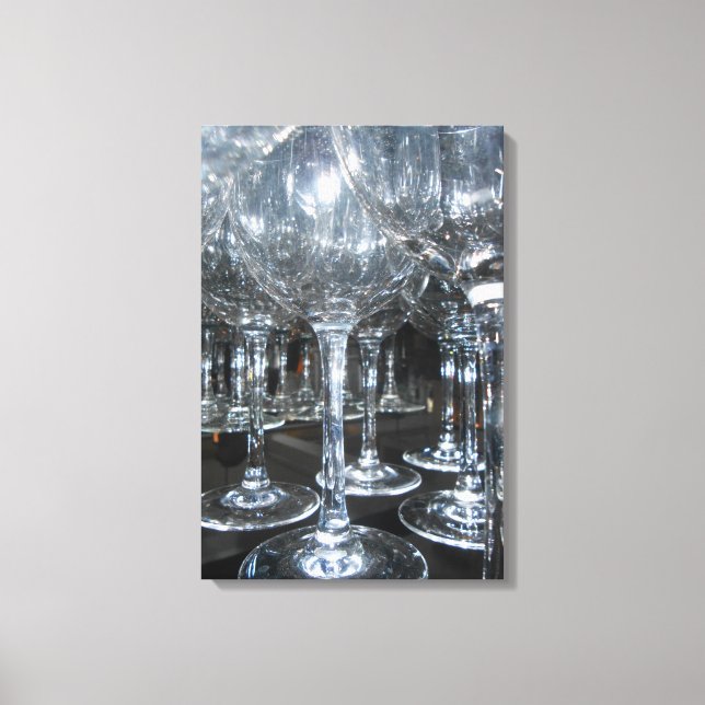Glasses Canvas Print (Front)