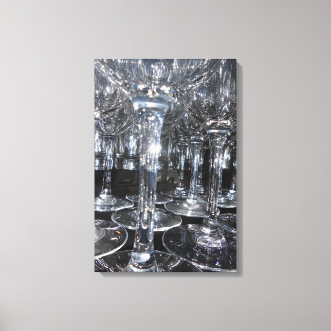 Glasses Canvas Print (Front)