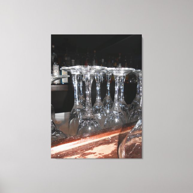 Glasses Canvas Print (Front)