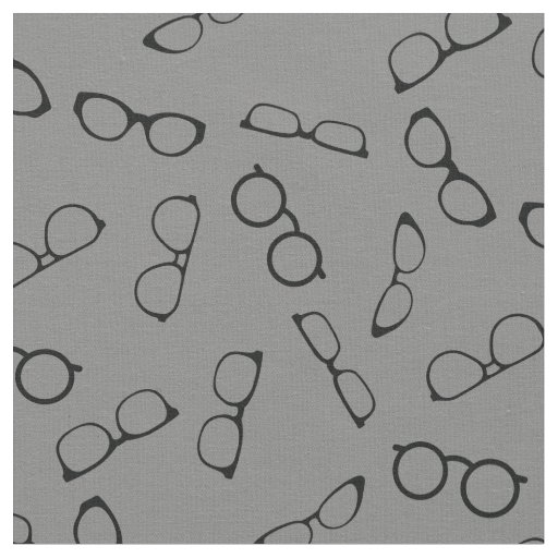 Glasses Cute Optician Optometrist Grey Fabric