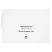 Glasses day parade cards (Back Horizontal)