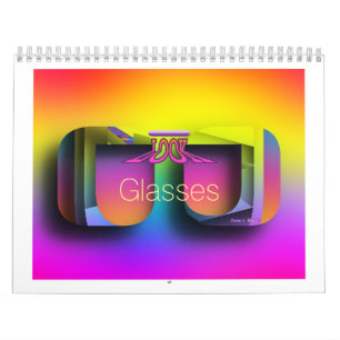 Glasses Design Calendar