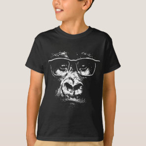 Glasses Gorilla T-Shirt