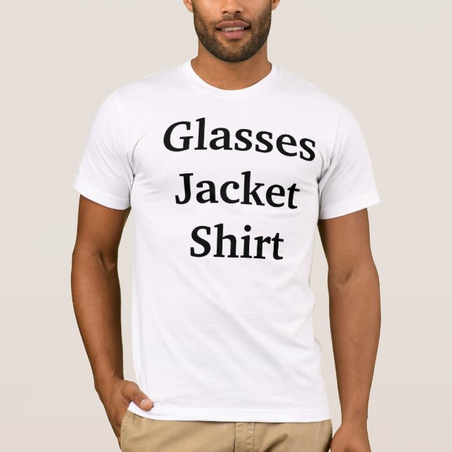 Glasses Jacket Shirt (Front)